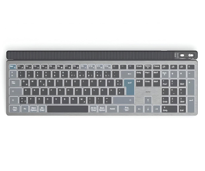 Klawiatura HAMA Klawiatura MULTI-DEVICE WK-750 czarna